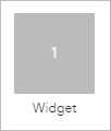 Option für das erste Widget auswählen